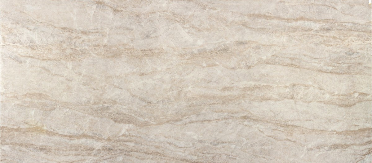 Arga ceramic countertop - cream with brown-gold veining Dekton surface - view 2