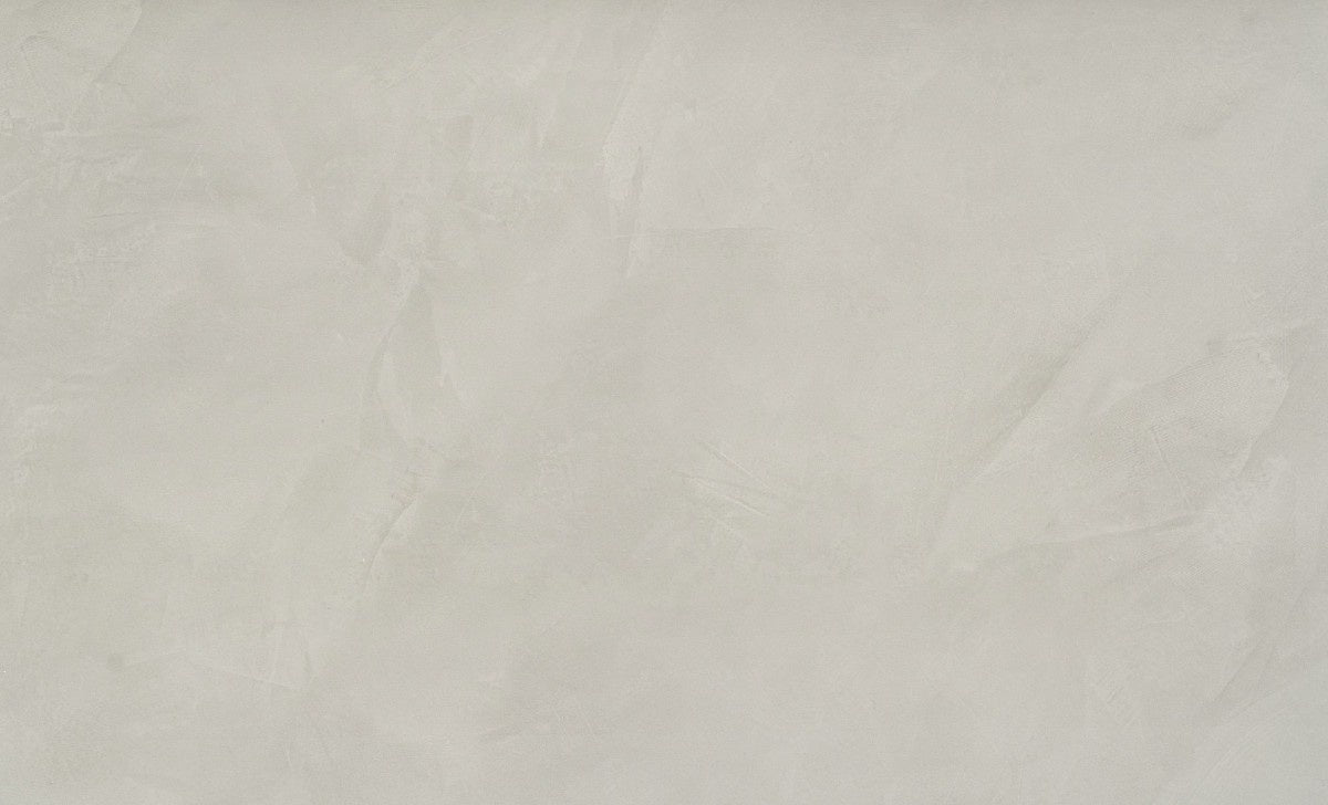 Argentium ceramic countertop - neutral grey Dekton surface with trowelled texture