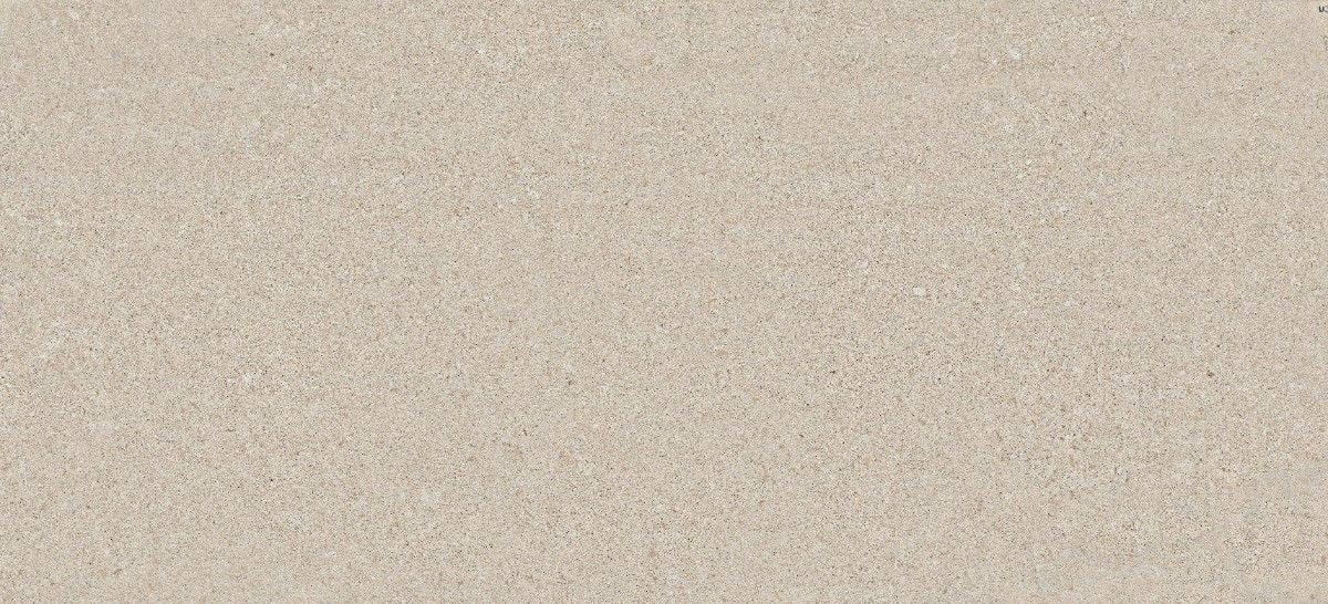 Avorio ceramic countertop - light beige fossil shell patterned Dekton Outlet surface - view 2