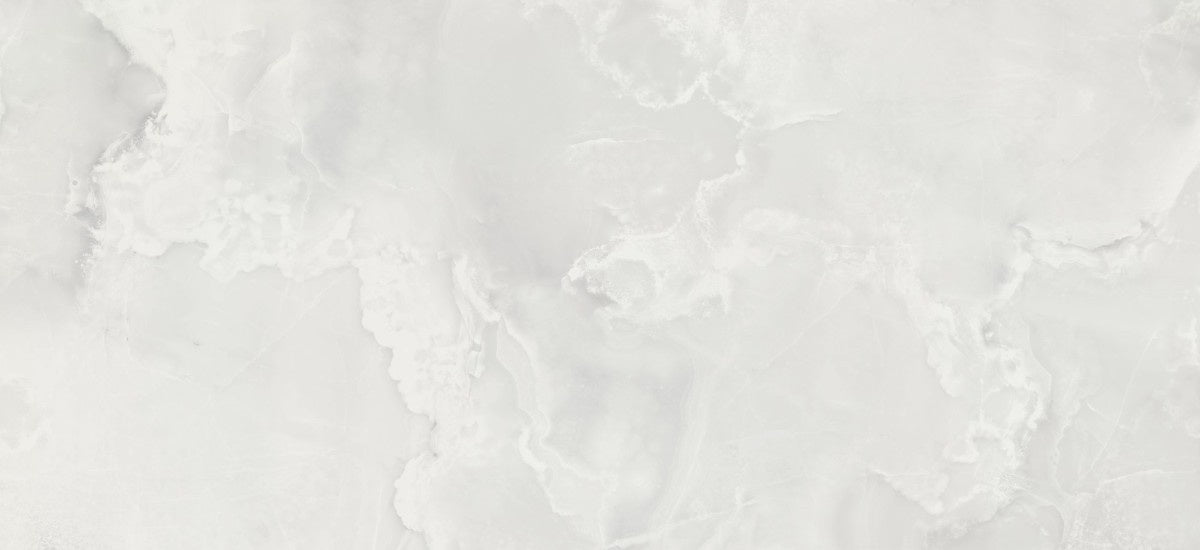 Helena ceramic countertop - translucent white and grey Dekton surface - view 2