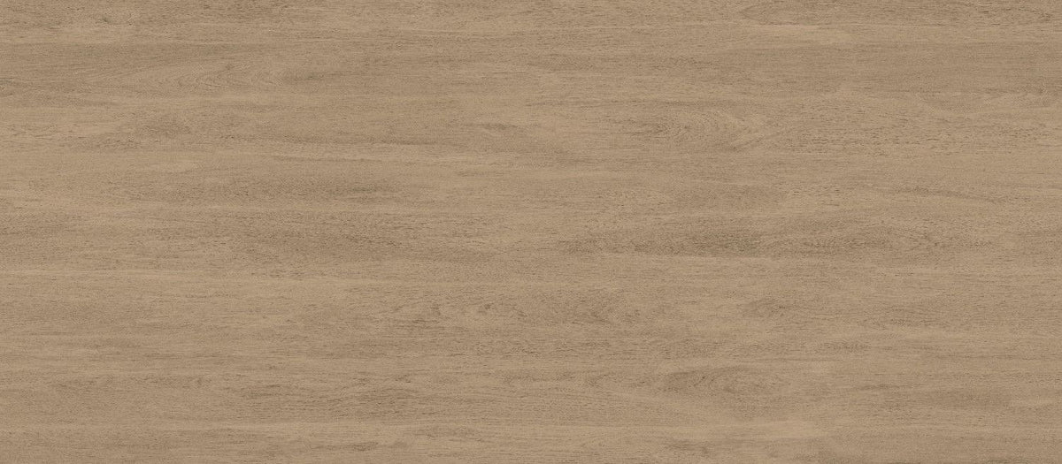 Kedar ceramic countertop - warm oak-toned linear grain Dekton surface - view 2