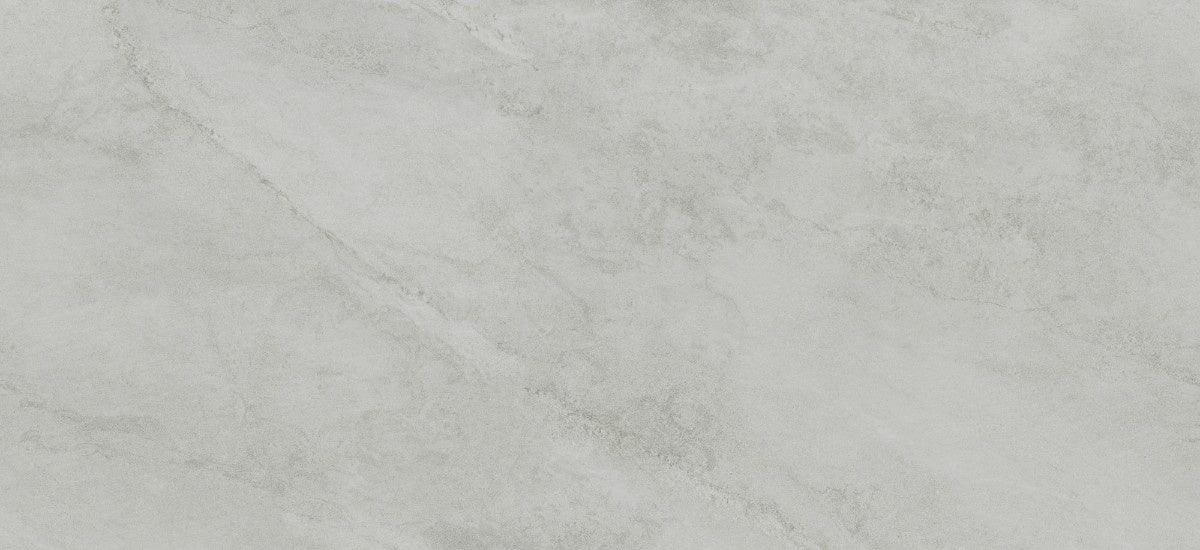 Kovik ceramic countertop - clear grey veined Dekton surface - view 2
