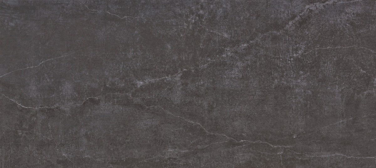 Laos ceramic countertop - dark grey veined matt Dekton Outlet surface - view 2