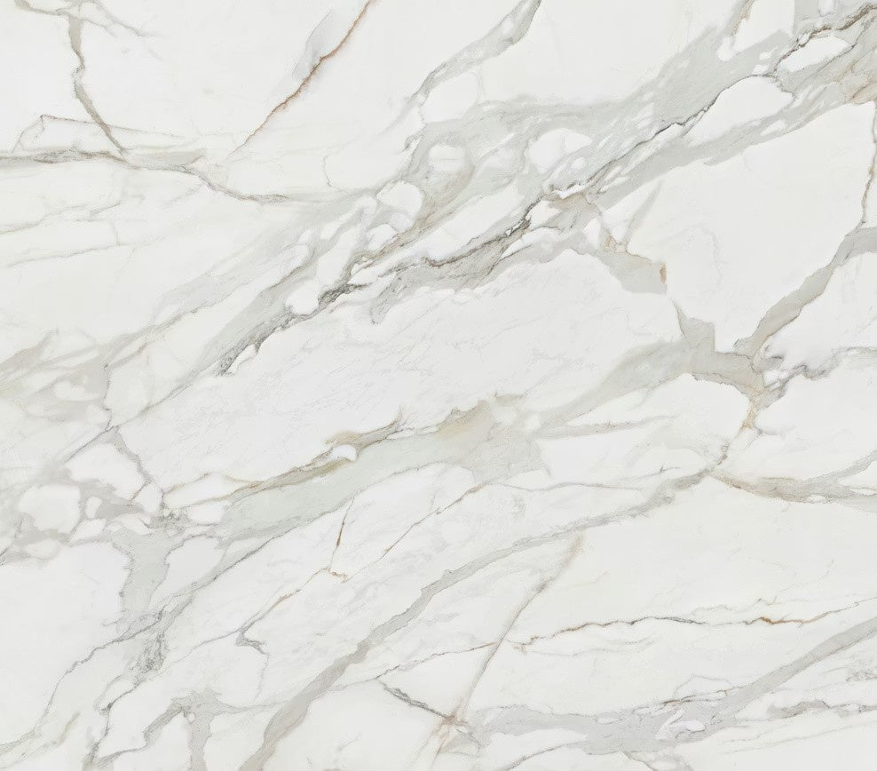 Morpheus ceramic countertop - white veined velvet finish Dekton Outlet surface