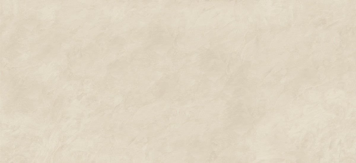 Nacre ceramic countertop - warm cream Dekton surface with microcement texture - view 2