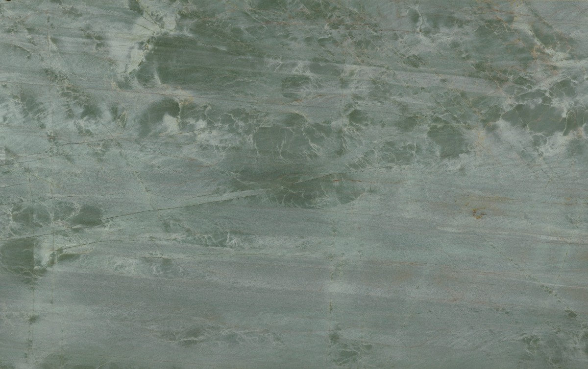 Itara natural stone countertop - green quartzite with white veins, Sensa surface - view 2