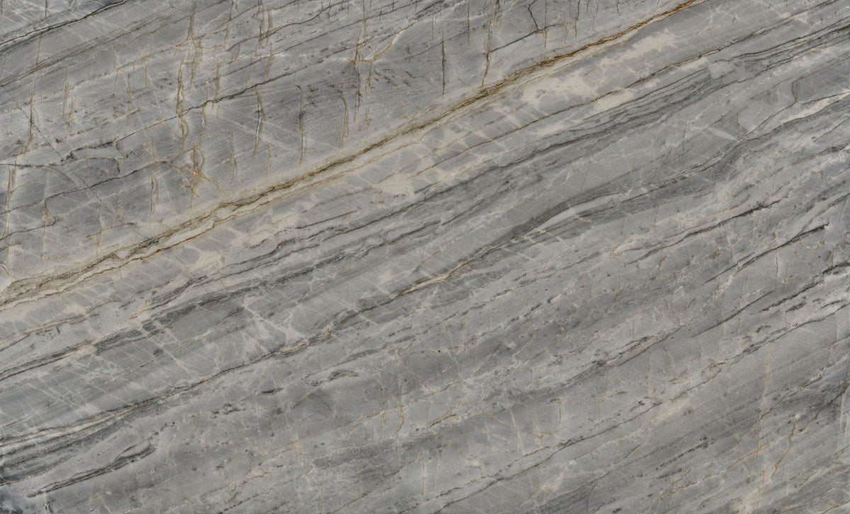 Marau natural stone countertop - ash grey and slate quartzite, Sensa surface - view 2