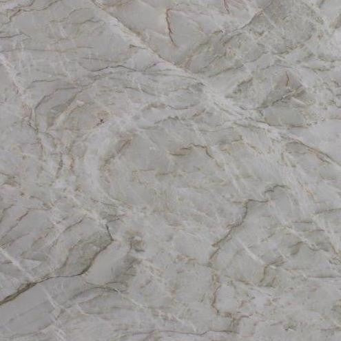 Vancouver natural stone countertop - white quartzite with varied veining, Sensa surface