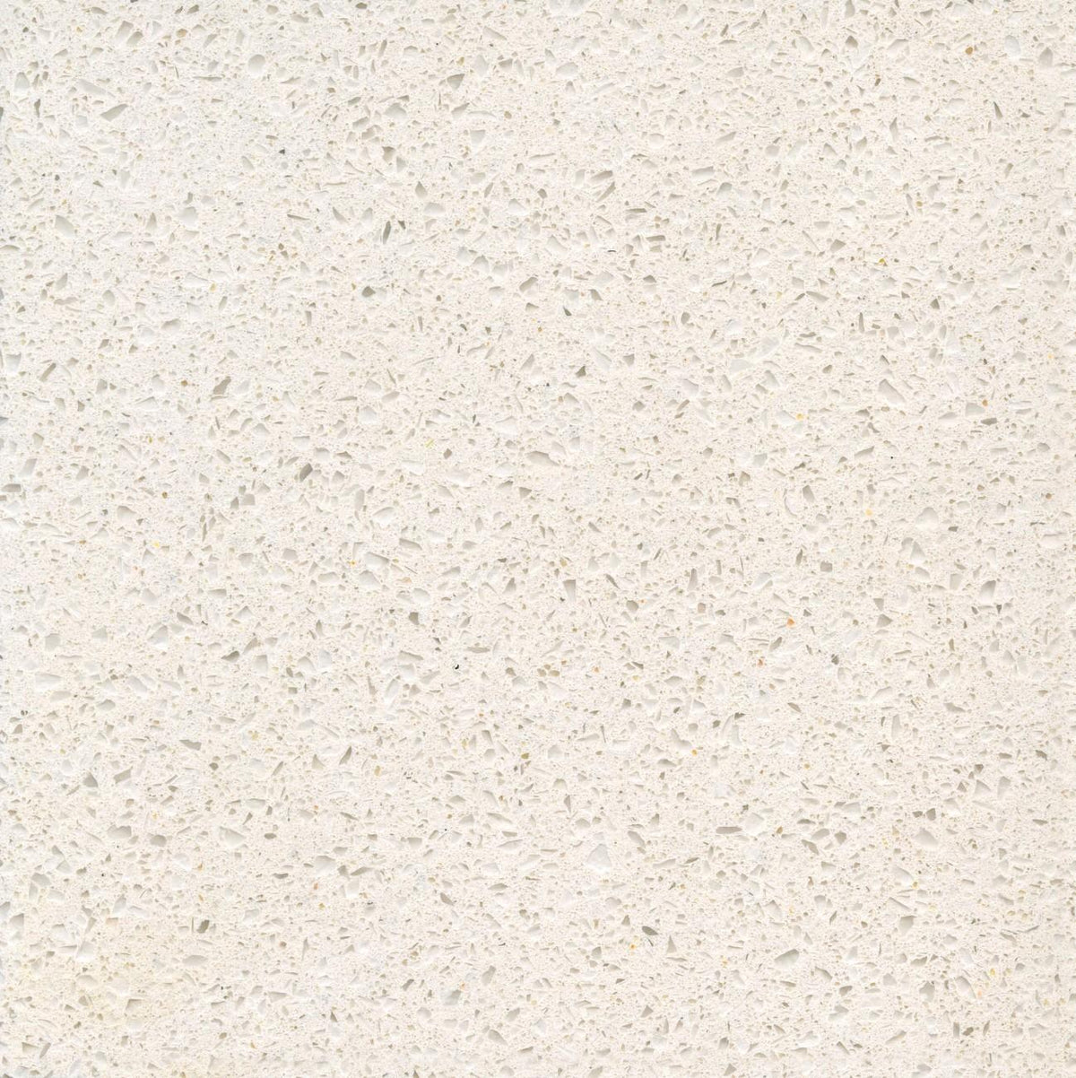 Blanco Maple quartz countertop - mottled minimalist white Silestone surface