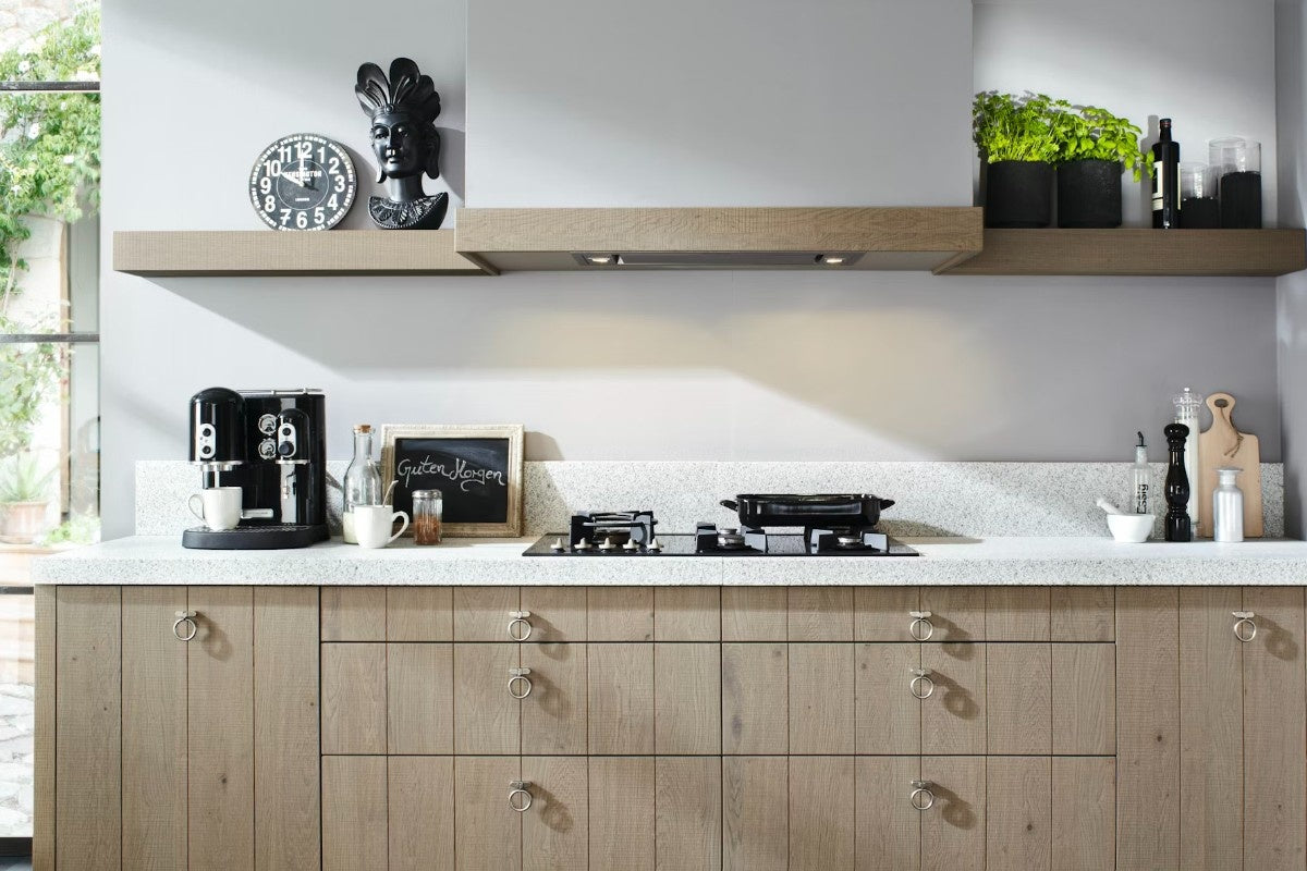 Blanco Norte14 quartz countertop - cool uniform white Silestone Outlet surface - view 3