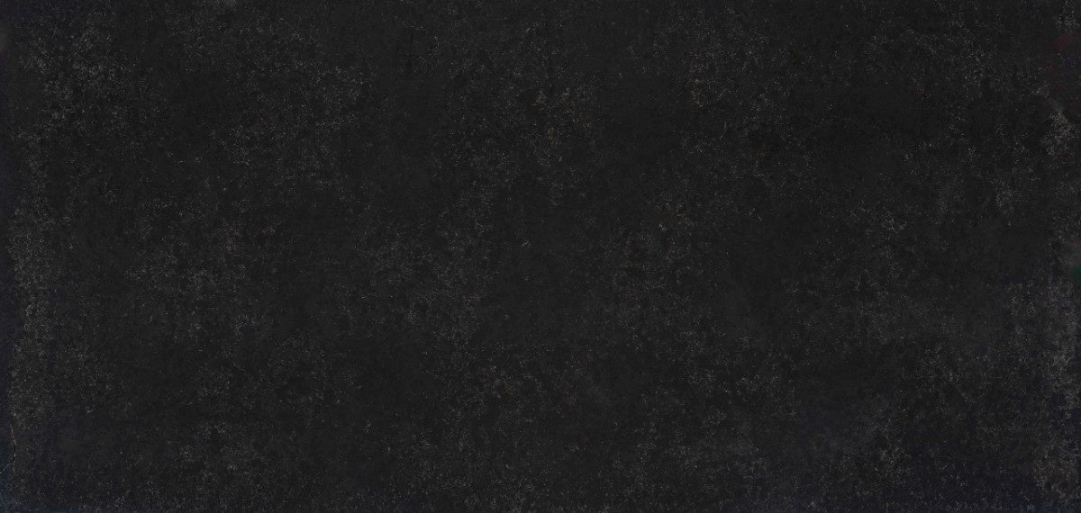Corktown quartz countertop - matt black with dark brown tones Silestone surface - view 2