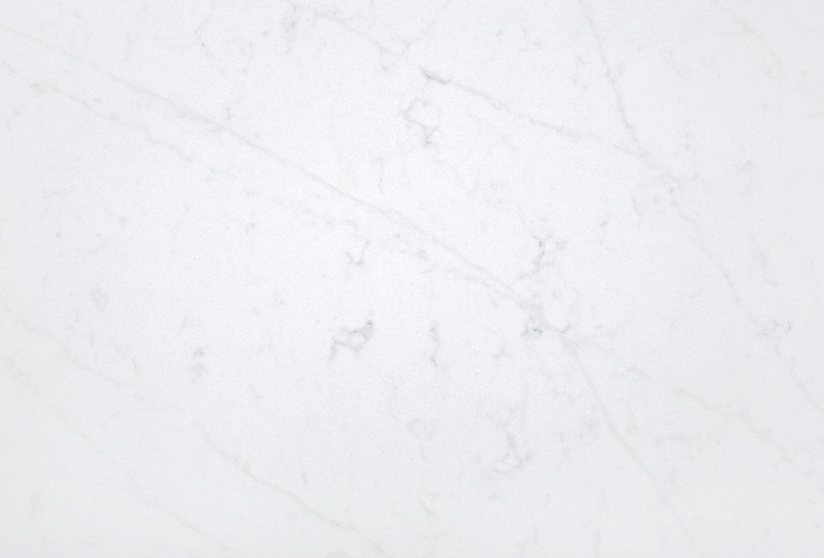 Et Statuario quartz countertop - white with soft sparkling grey highlights Silestone surface