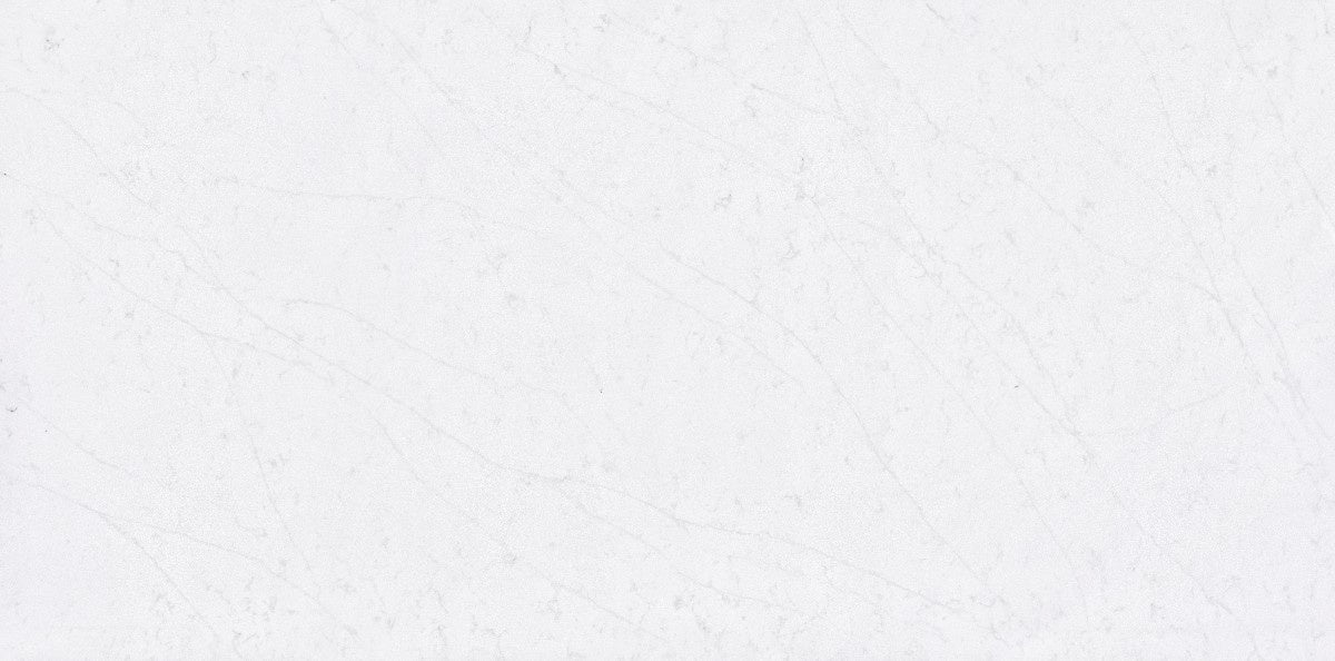 Et Statuario quartz countertop - white with soft sparkling grey highlights Silestone surface - view 2