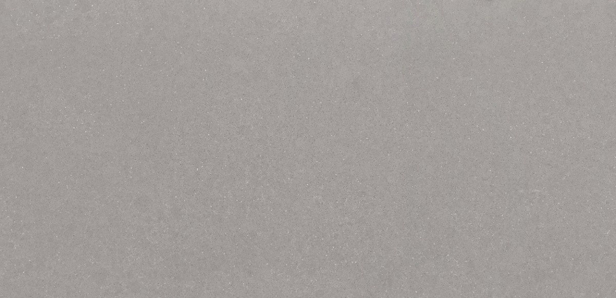 Ffrom01 quartz countertop - grey with white PET flecks Silestone surface - view 2