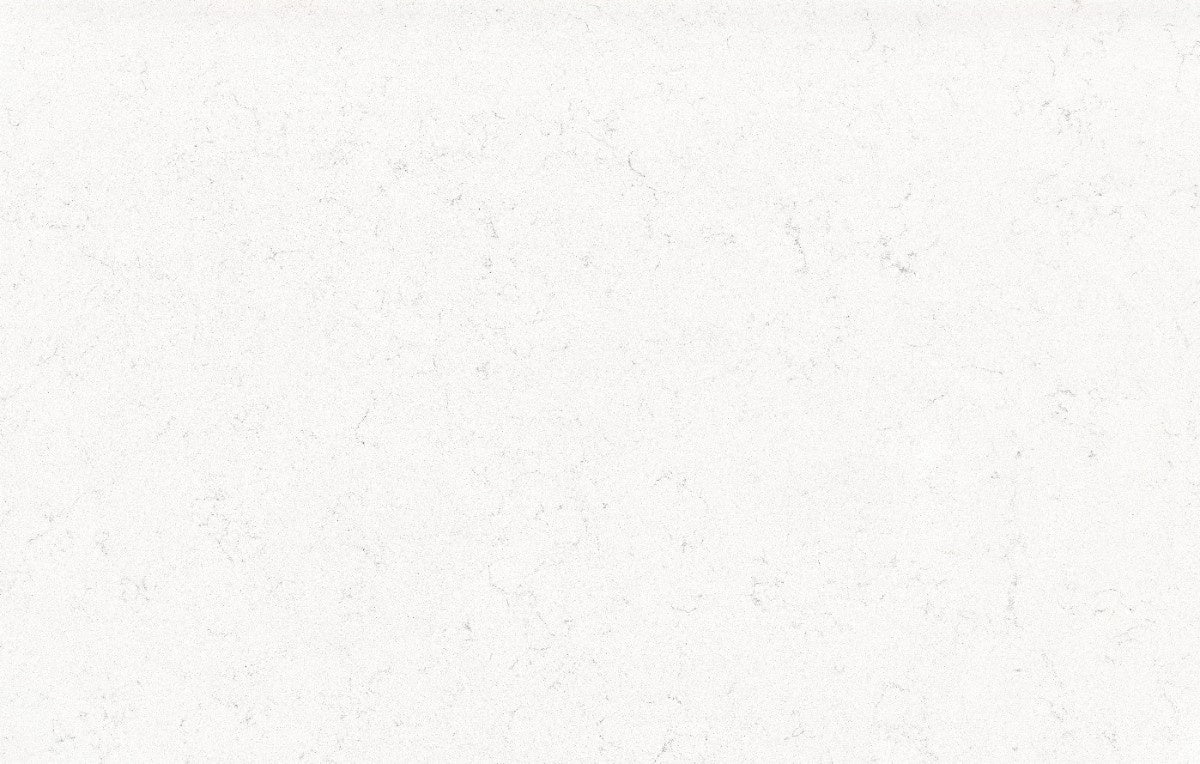 Miami Vena quartz countertop - pure white lightly veined Silestone Outlet surface