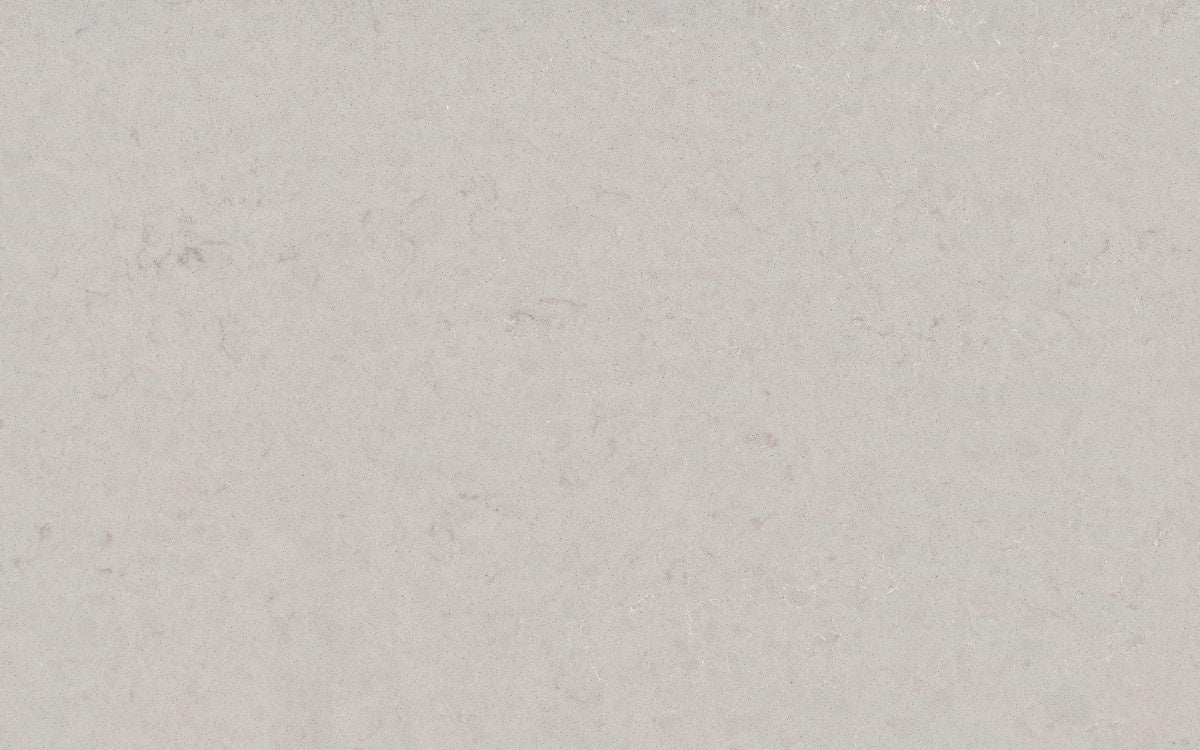 Motion Grey quartz countertop - warm grey limestone-look Silestone surface