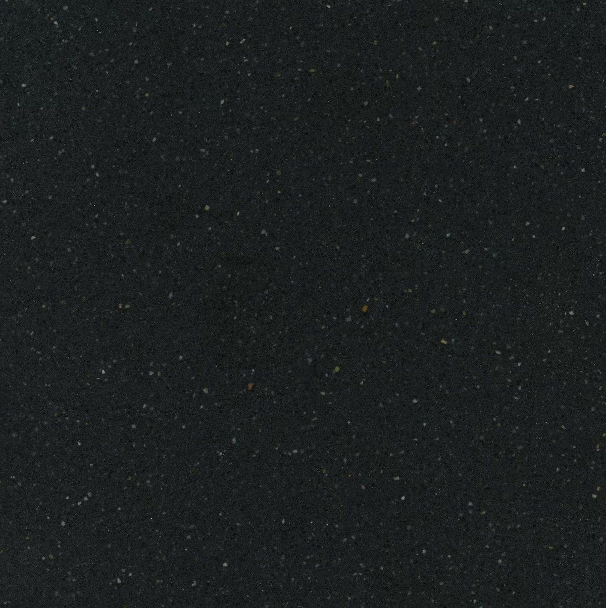 Night Tebas18 quartz countertop - pure black Silestone surface