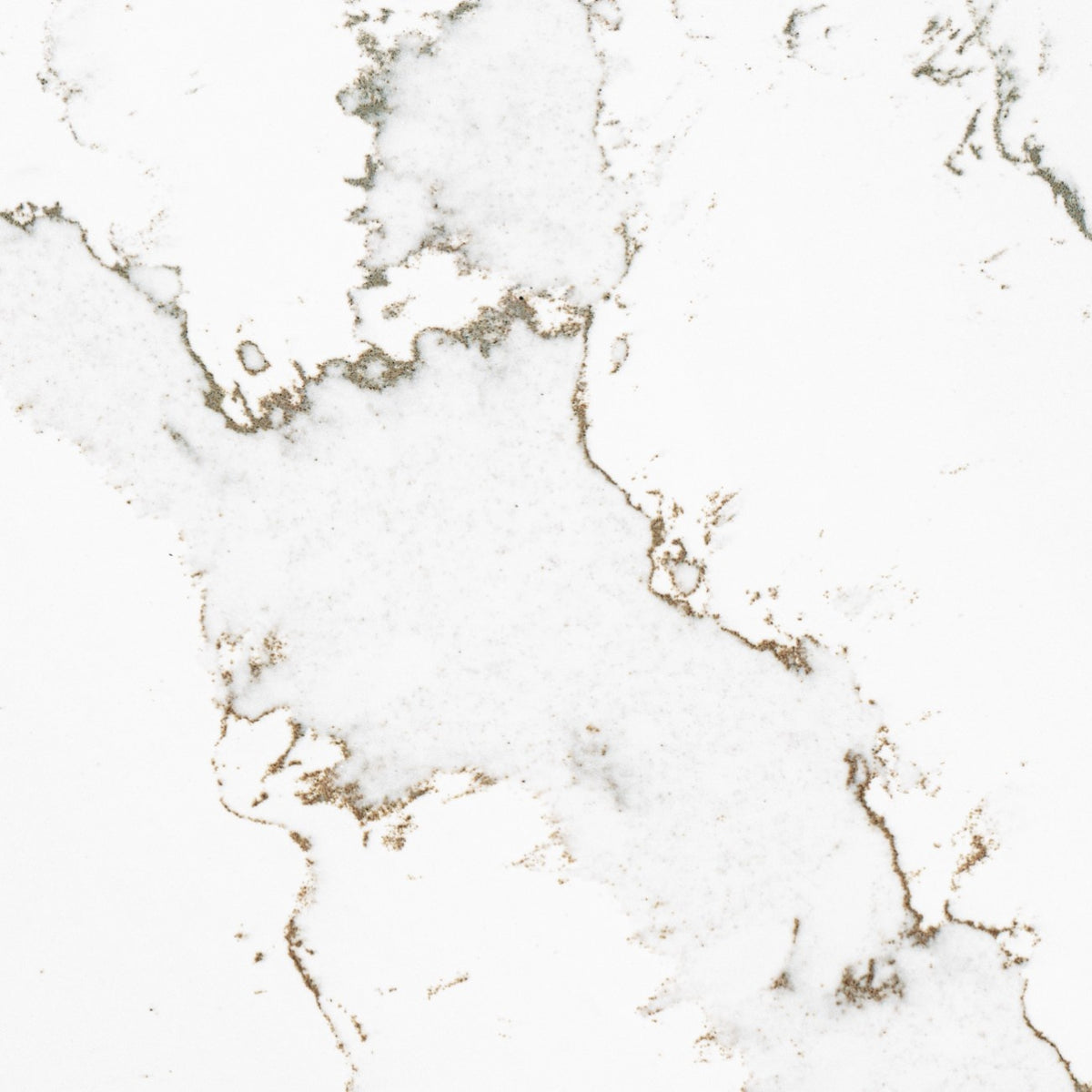 Calacatta Volegno quartz countertop - grey veined marble-look TechniStone Outlet surface