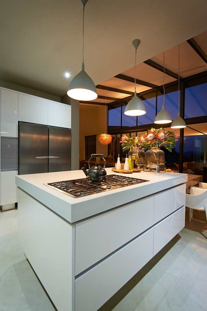 Crystal Nevada quartz countertop - even solid-toned TechniStone surface - view 3