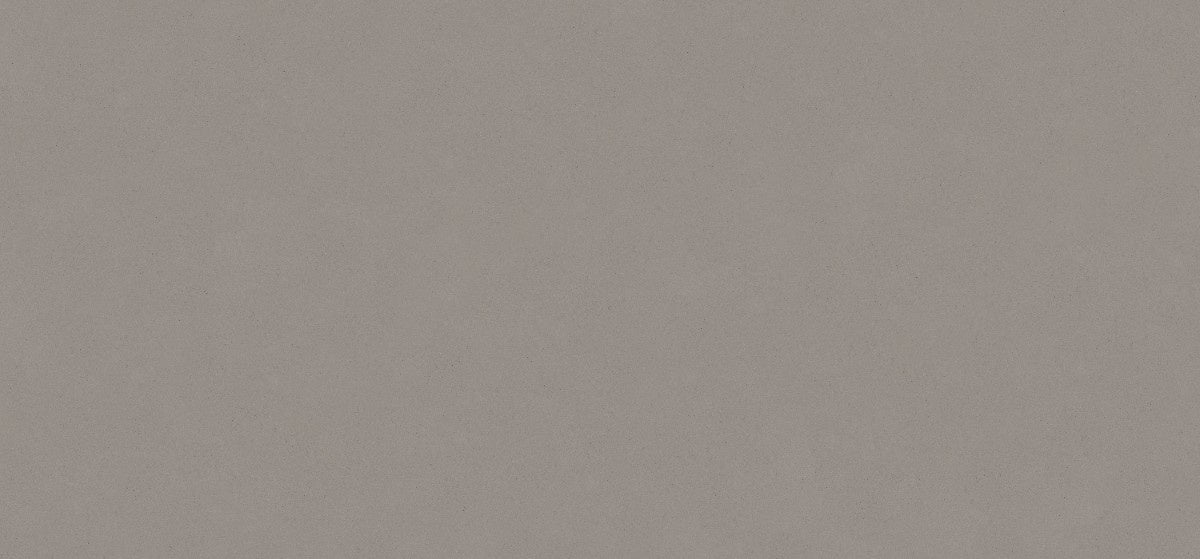 Gobi Urban quartz countertop - soft grey flecked TechniStone surface - view 2