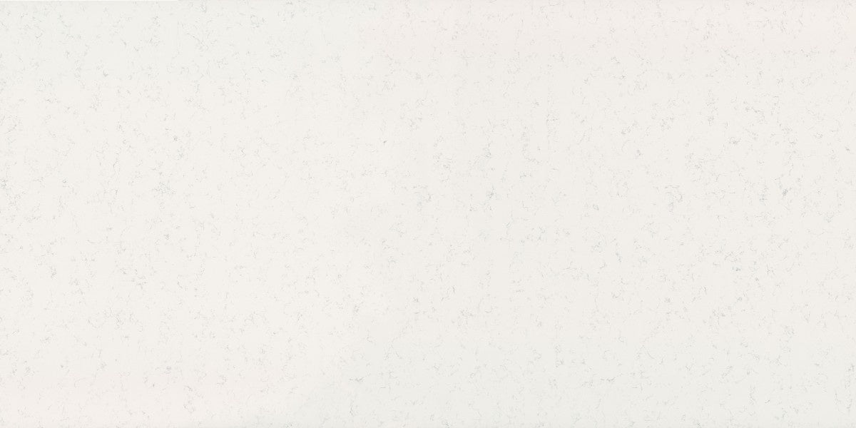 Noble Areti Bianco quartz countertop - white marble-look TechniStone surface - view 2