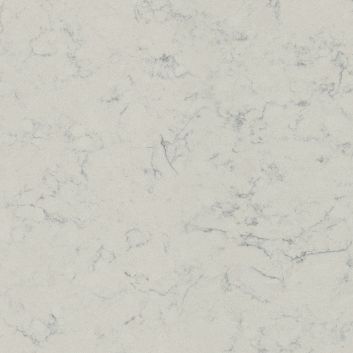 Noble Carrara quartz countertop - shell white black veined TechniStone Outlet surface