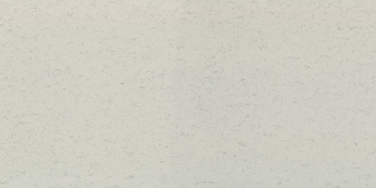 Noble Carrara quartz countertop - shell white black veined TechniStone Outlet surface - view 2
