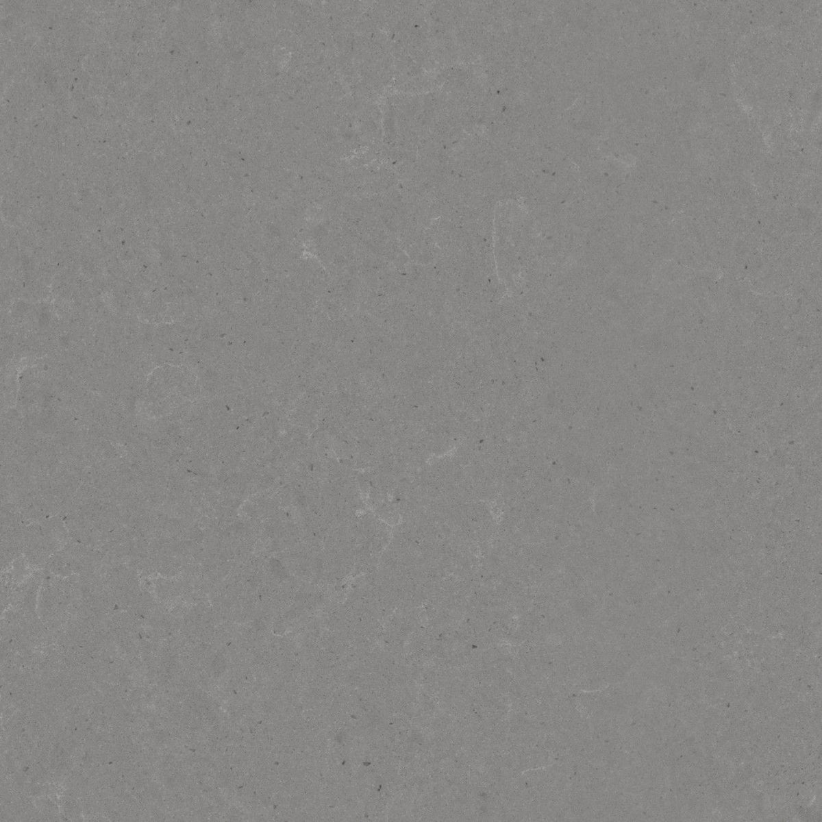 Noble Concrete Grey quartz countertop - industrial grey concrete-look TechniStone surface