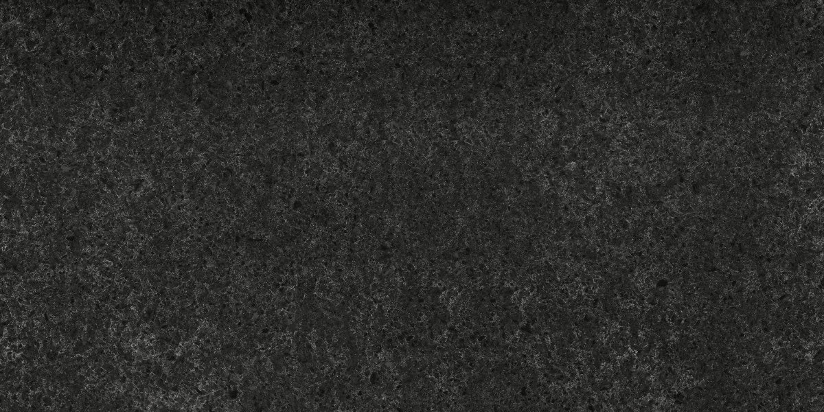 Noble Imperial Grey quartz countertop - deep grey with white veining TechniStone surface - view 2