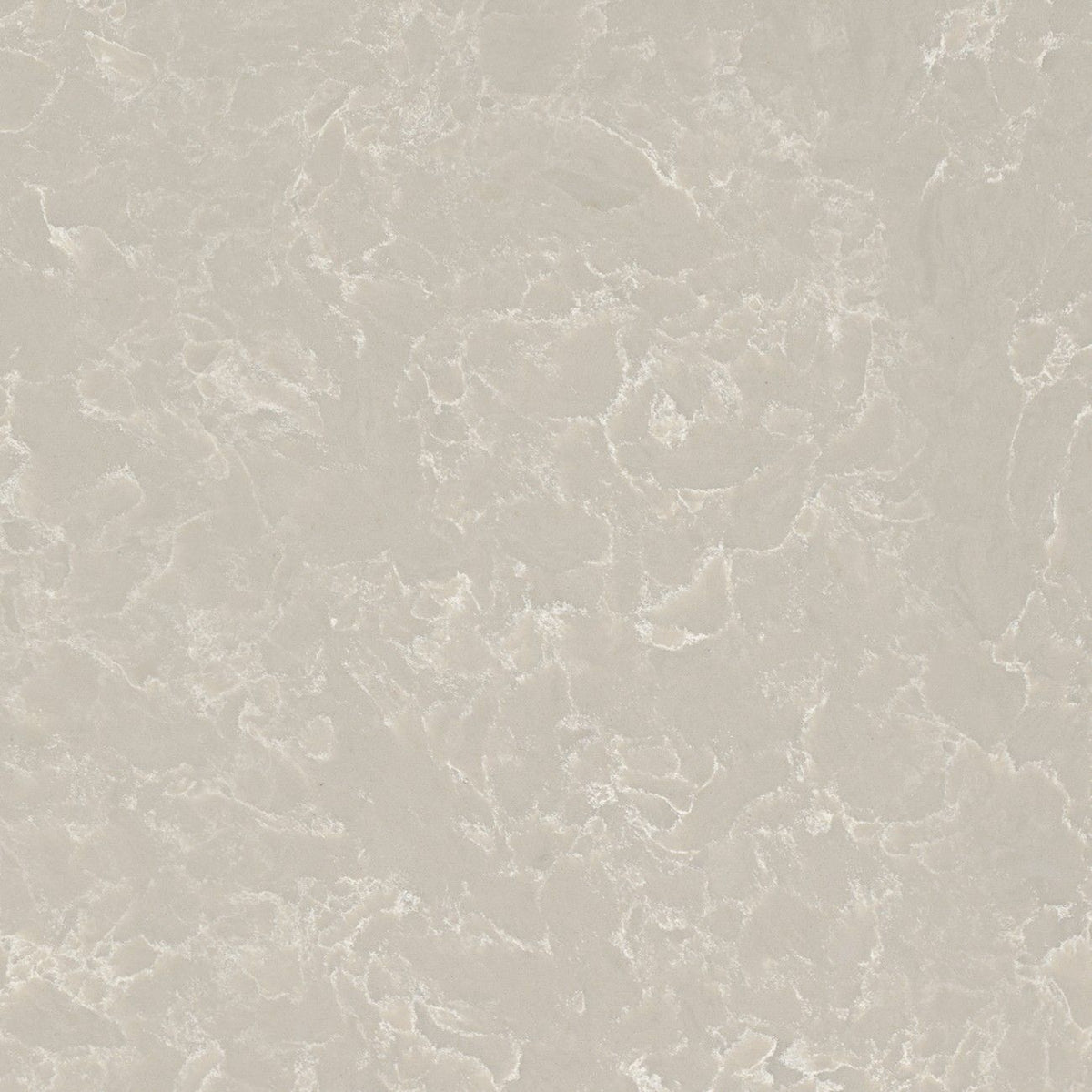 Noble Olympos Mist quartz countertop - dark flecked warm TechniStone surface
