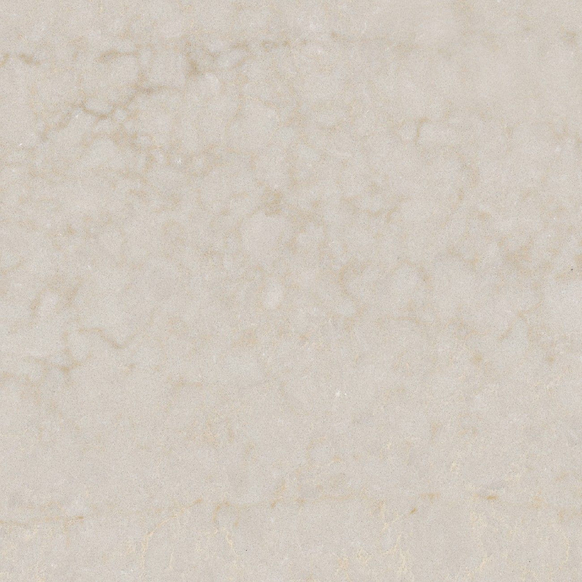 Taj Mahal Gold quartz countertop - cream and gold veined TechniStone surface