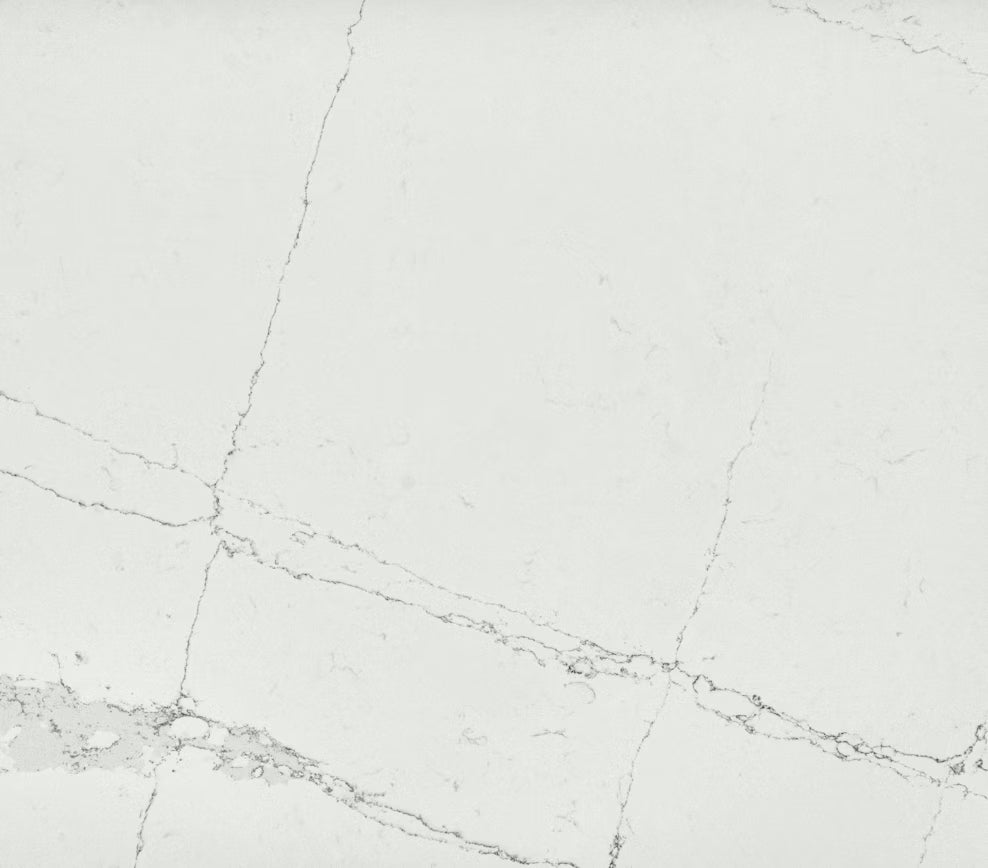 Ethereal Dusk quartz countertop - dark blended veining Silestone Outlet surface